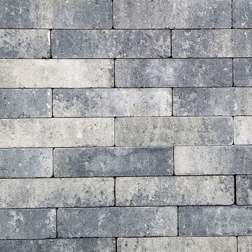 Dikformaat XL 28x7x8 cm Grijs/Zwart