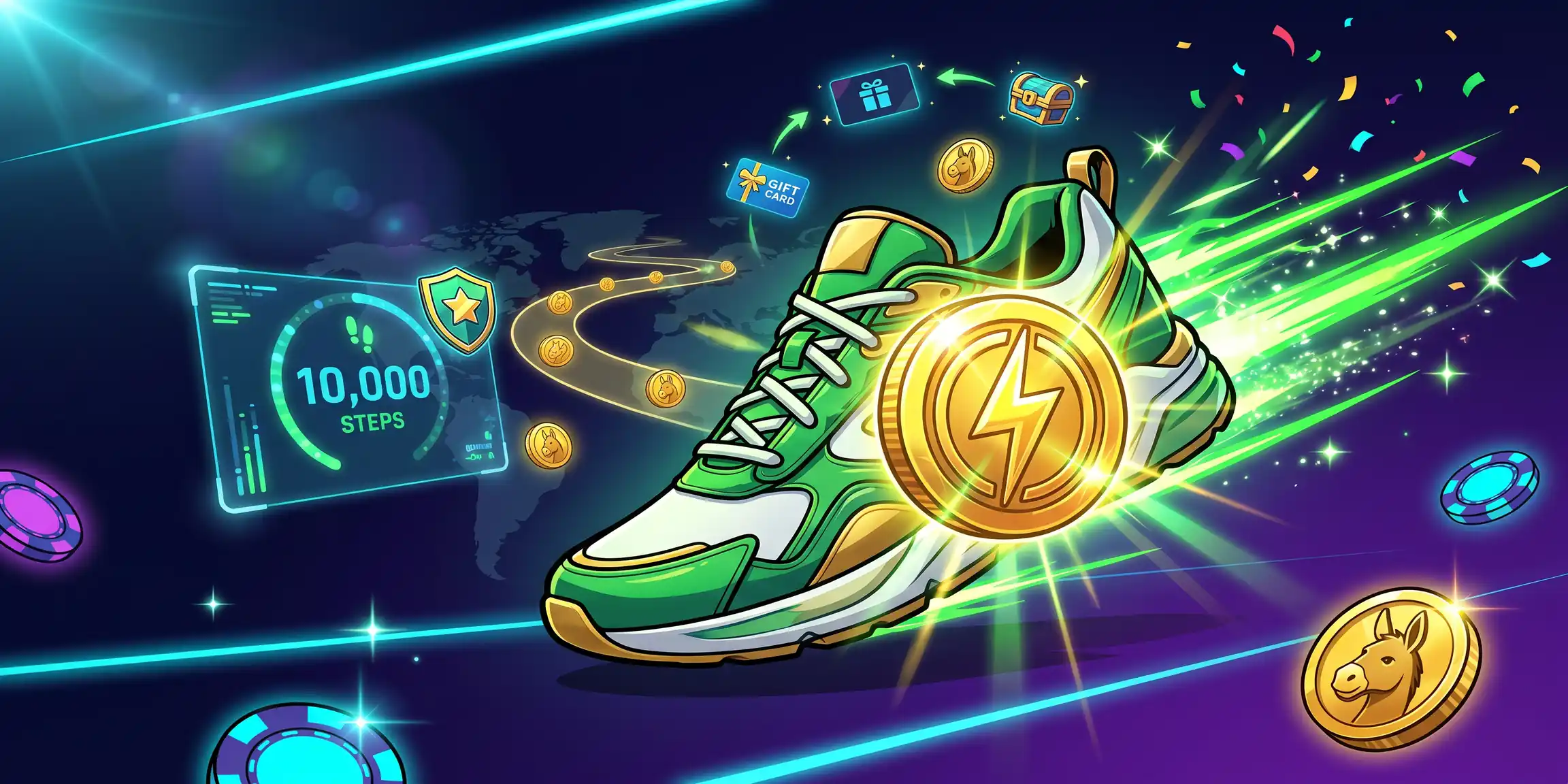 10. SWEATCOIN — Best for Active Players Who Want Passive Daily Rewards