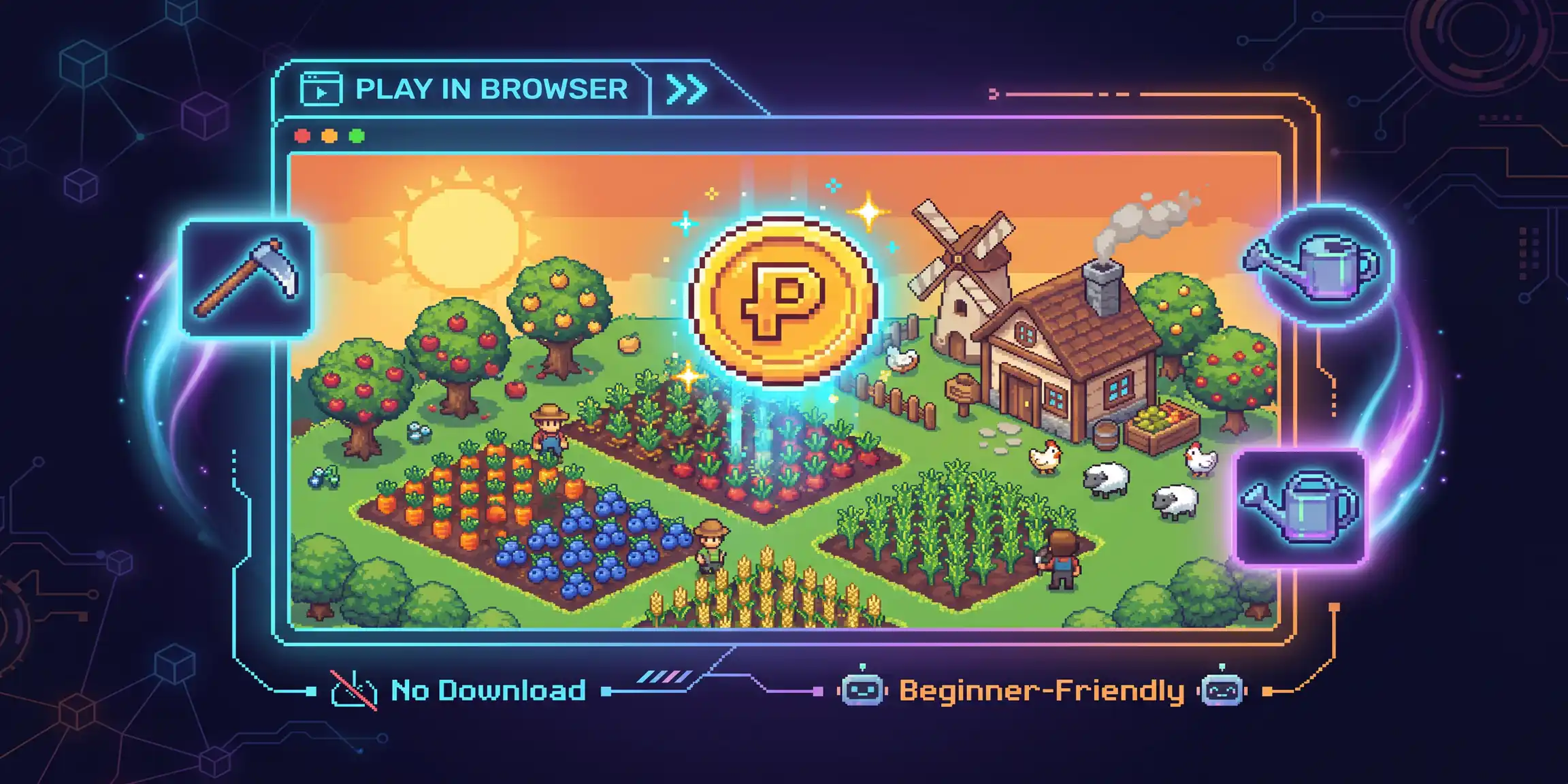 Pixels β Crypto Farming Game
