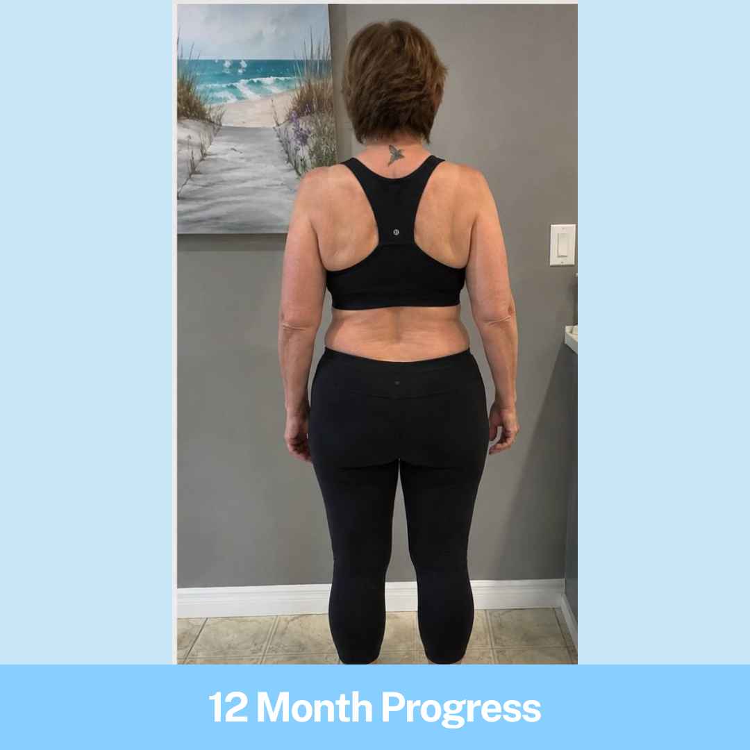 fitness transformation image in 4 month (after)