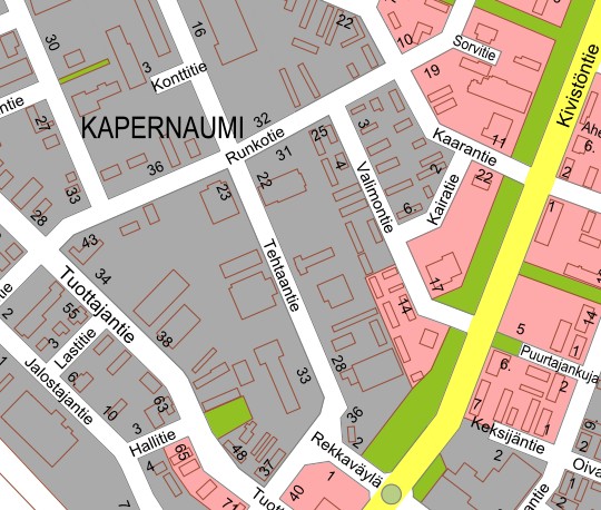 Seinäjoki, Runkotie - Valimontie