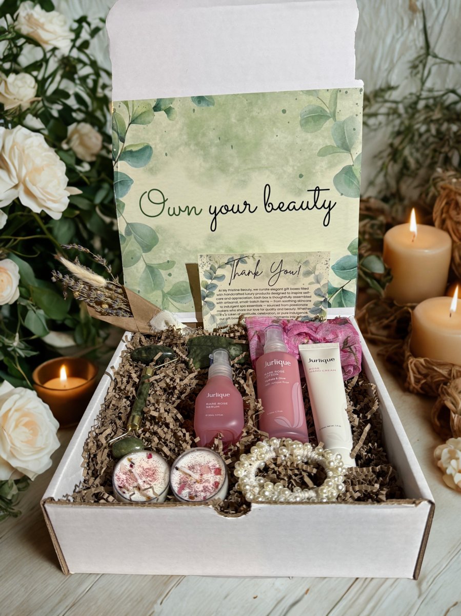 Glass bottle of Native Nectar Coconut & Rose Floral Salt Soak with pink salt and rose petals.