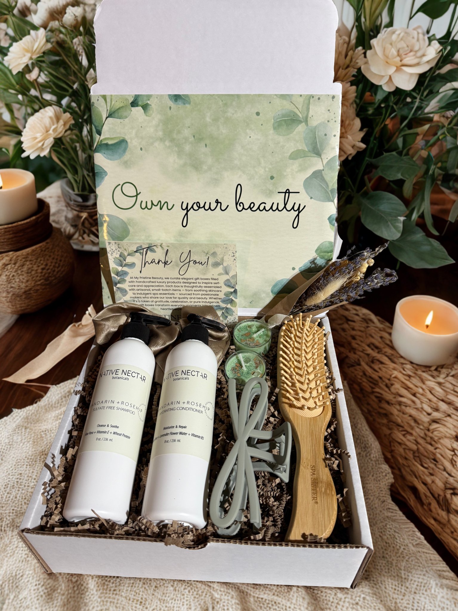 Jar of Native Nectar Botanicals Foot Polish with pumice, peppermint oil, and aloe vera.