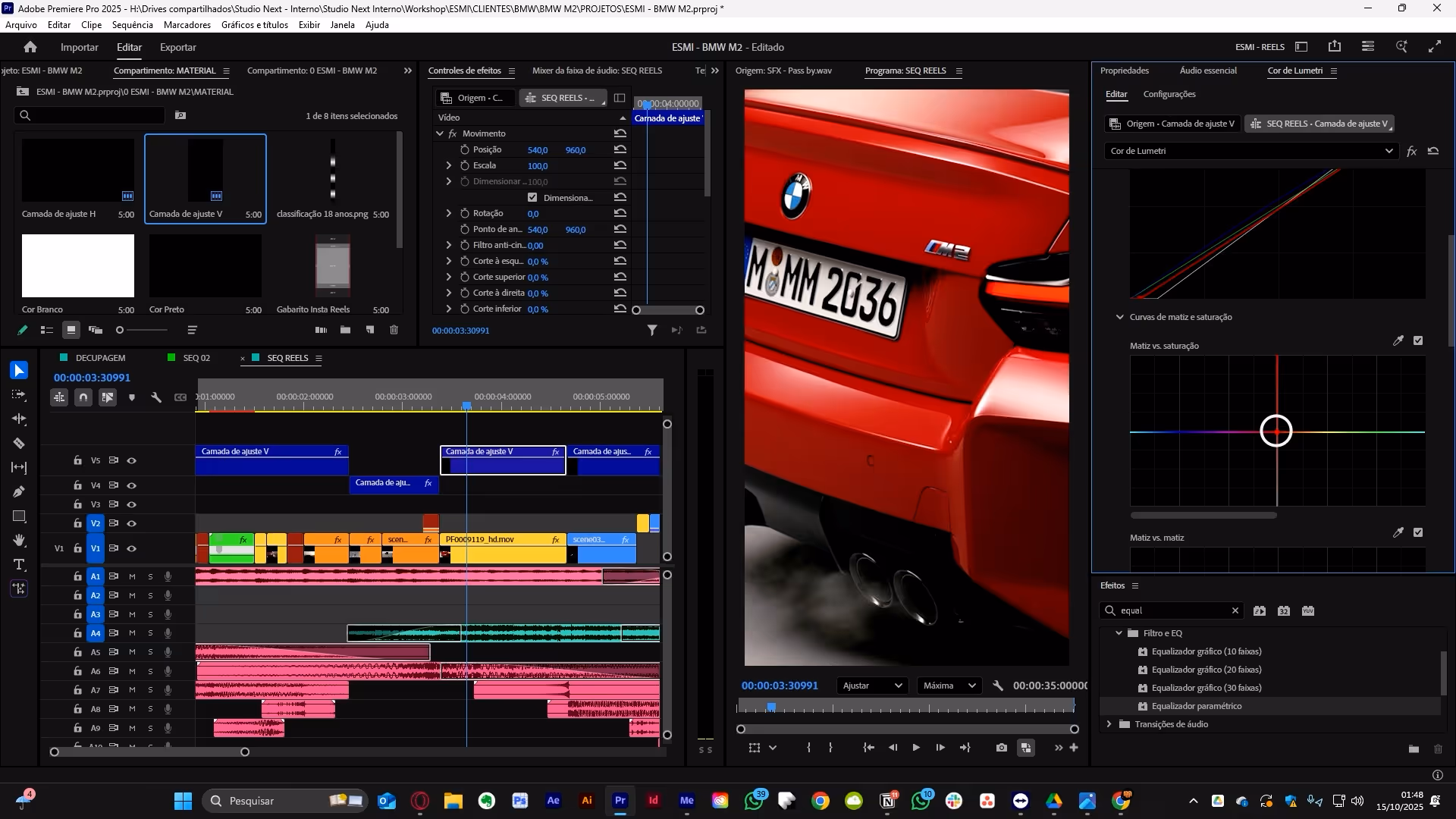 Animação de key visual, curso motion design