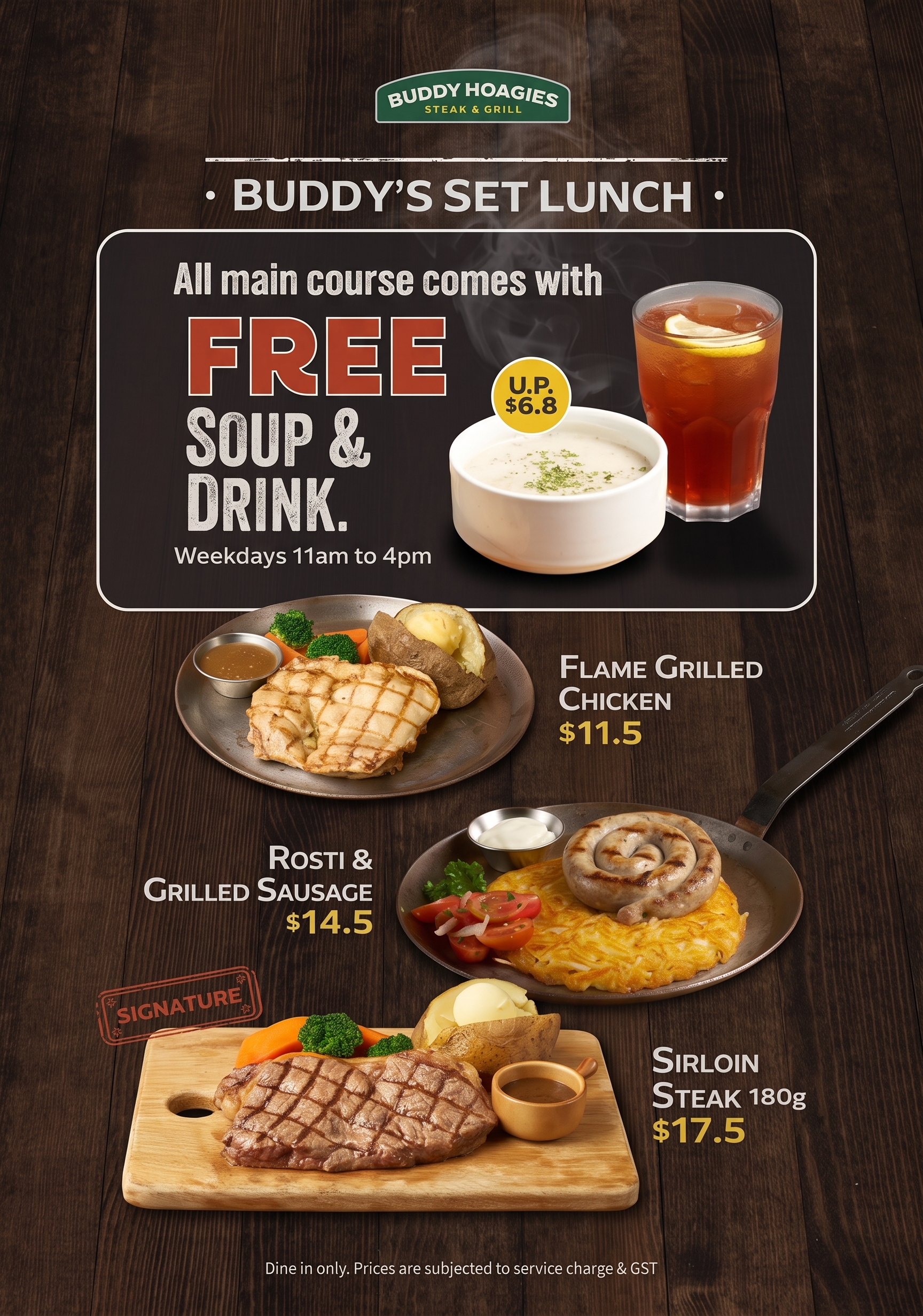 Buddy's Set Lunch