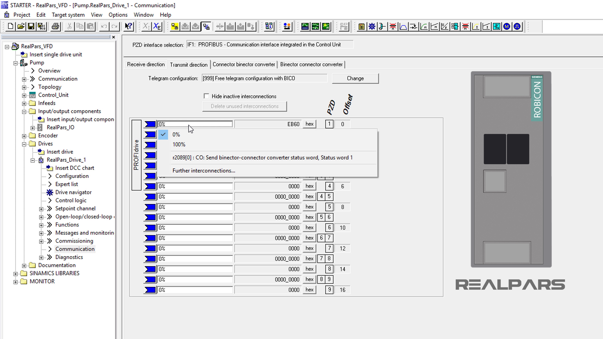 How to Control a VFD with a PLC Part 5 (Configuring Communication