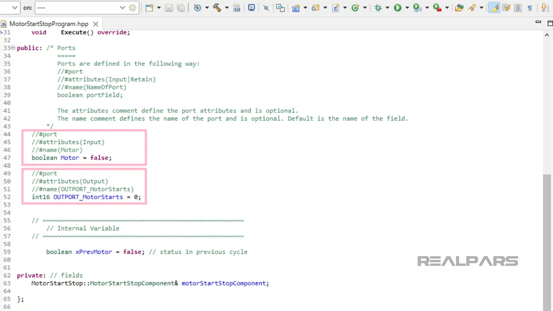 Input port & Output port in C++