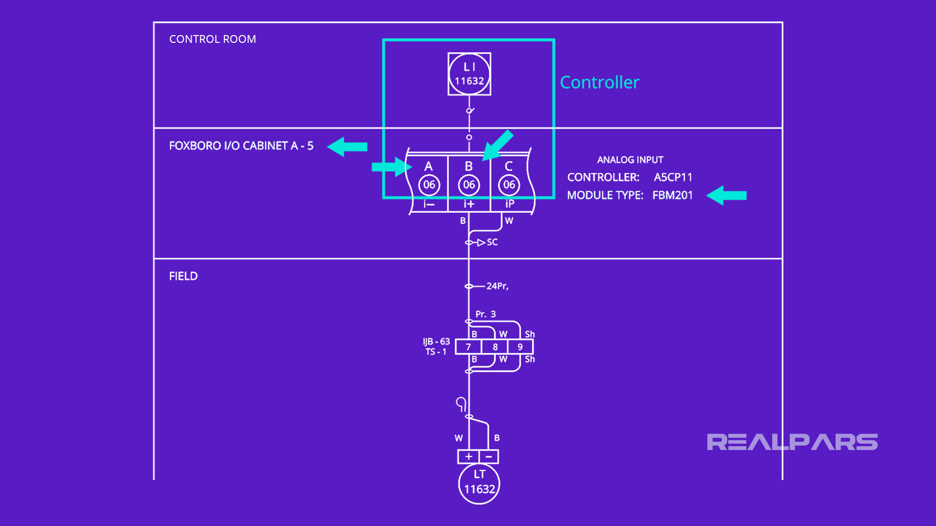 Analog Input Control Loop with a DCS