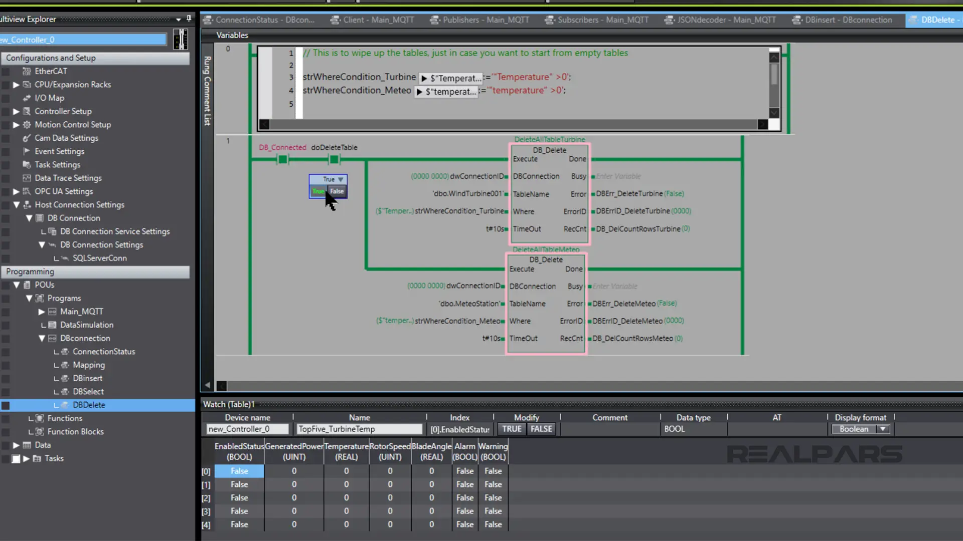 DB_Delete function block