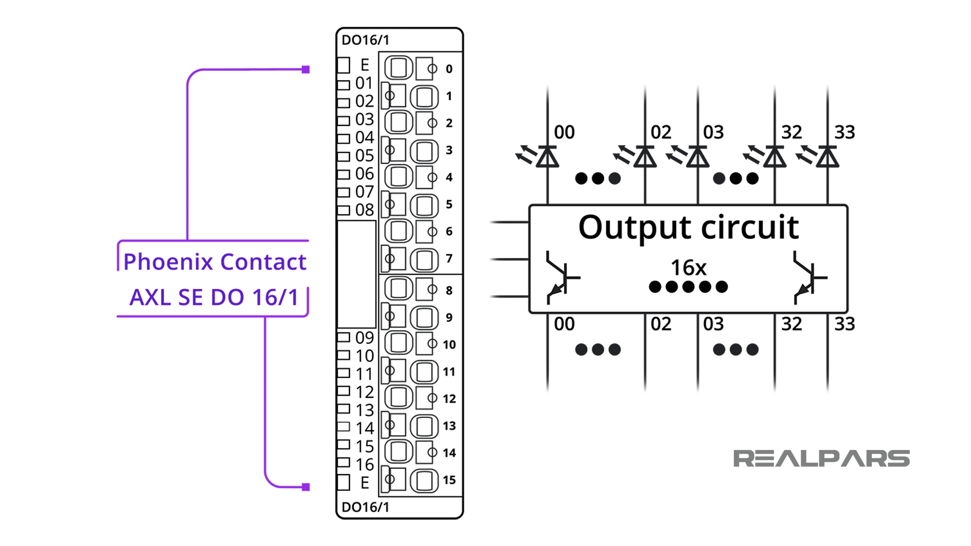 Phoenix Transistor Output Module.