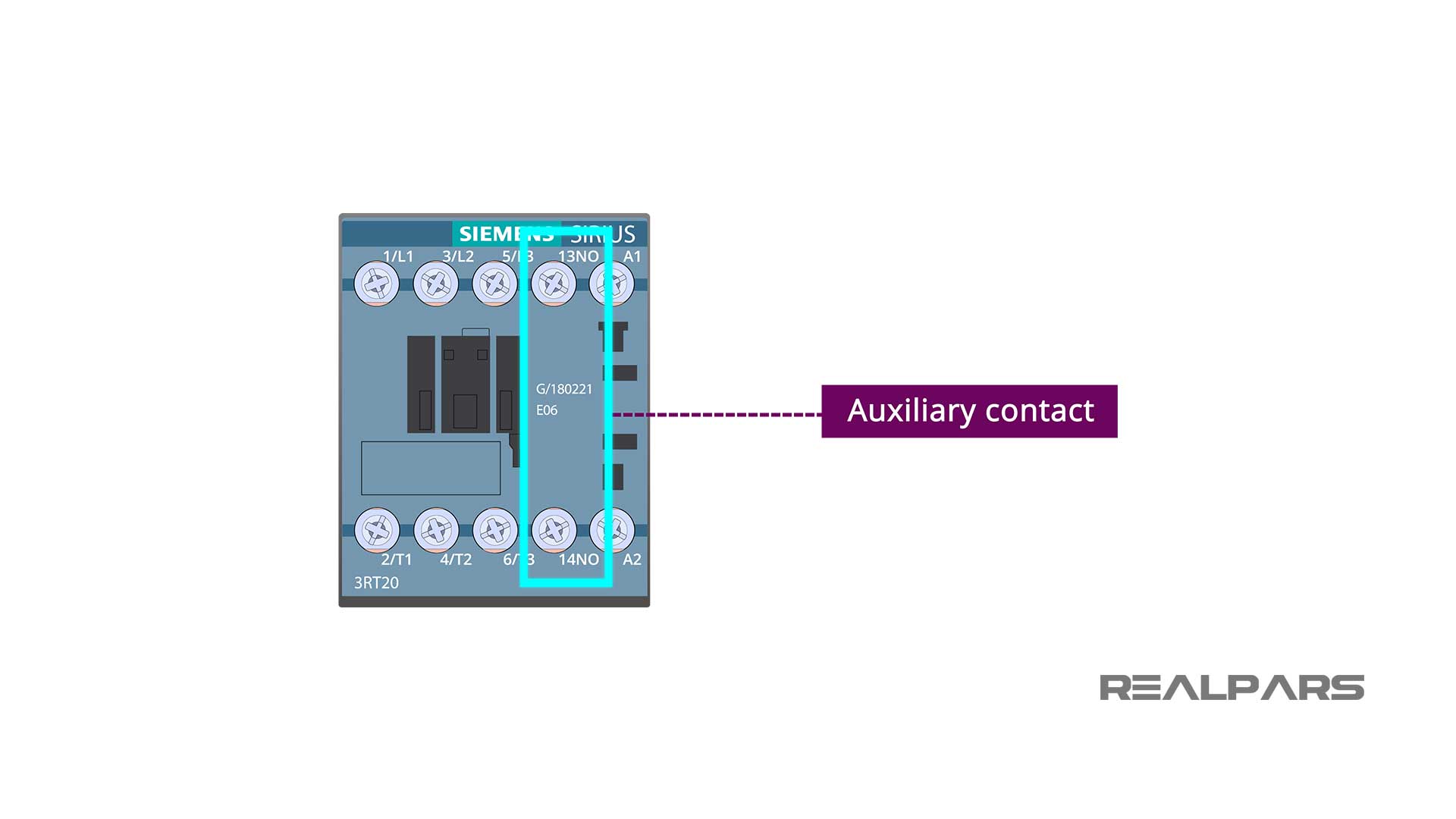 Auxiliary contact