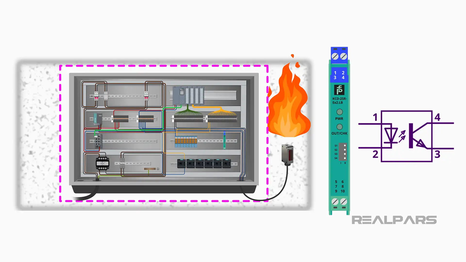 Intrinsically safe barrier