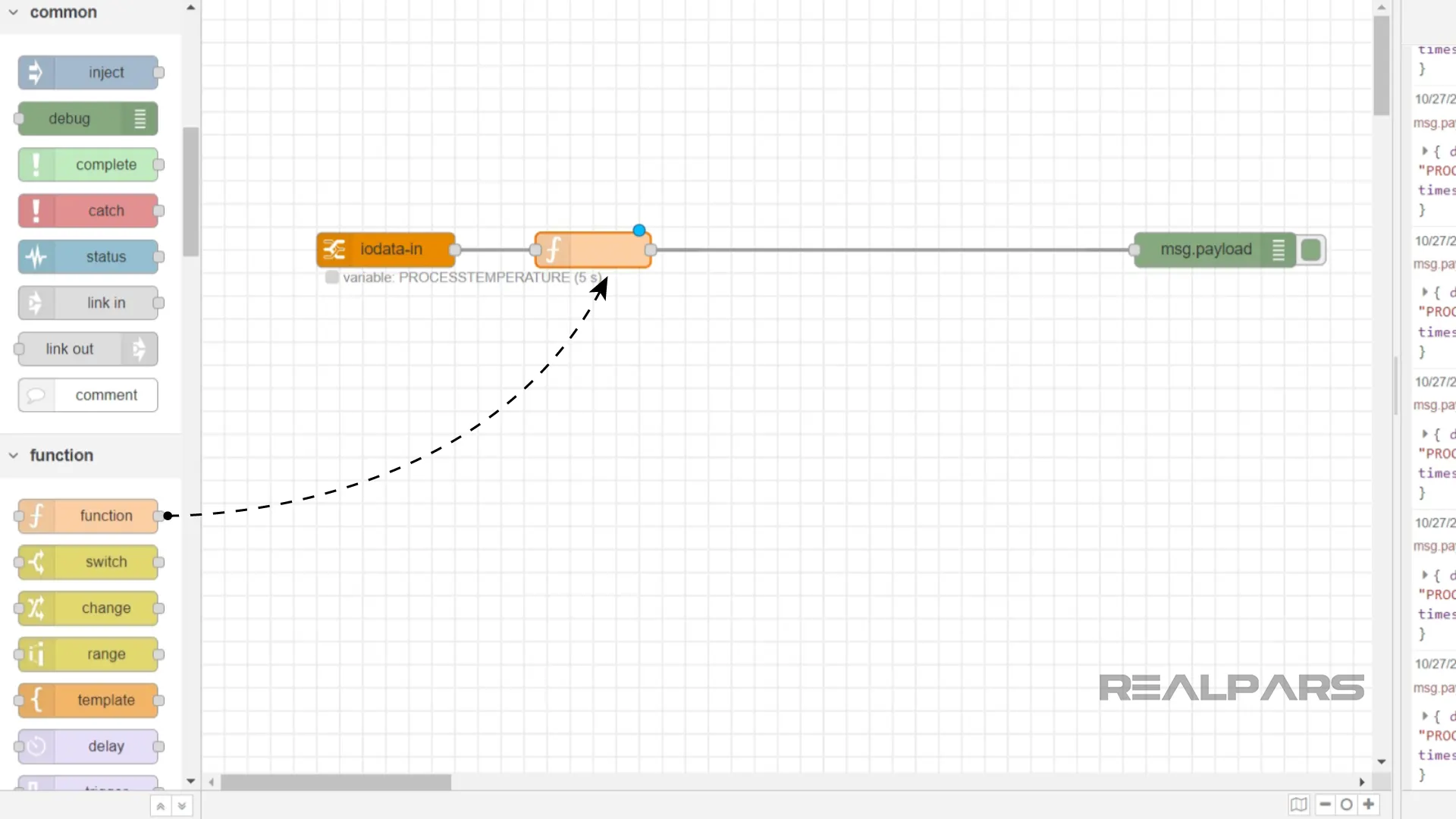 Node-RED - Function node