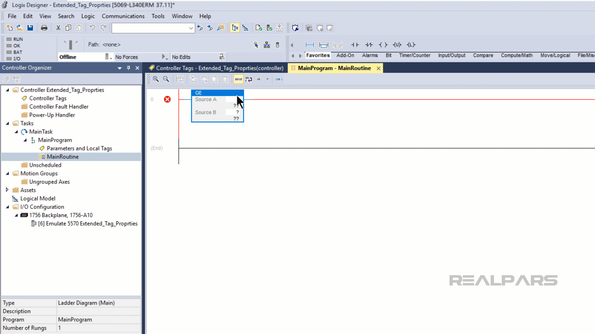 Access Extended Tag Properties in application logic.