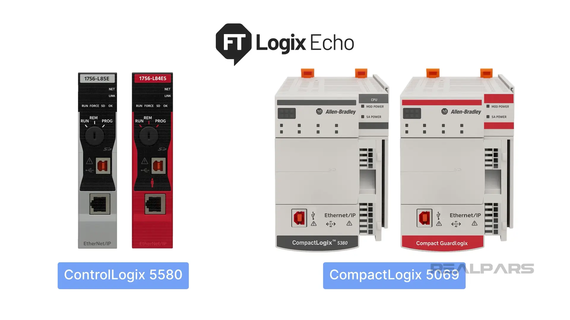 Logix Echo supports ControlLogix 5580 and CompactLogix 5069 