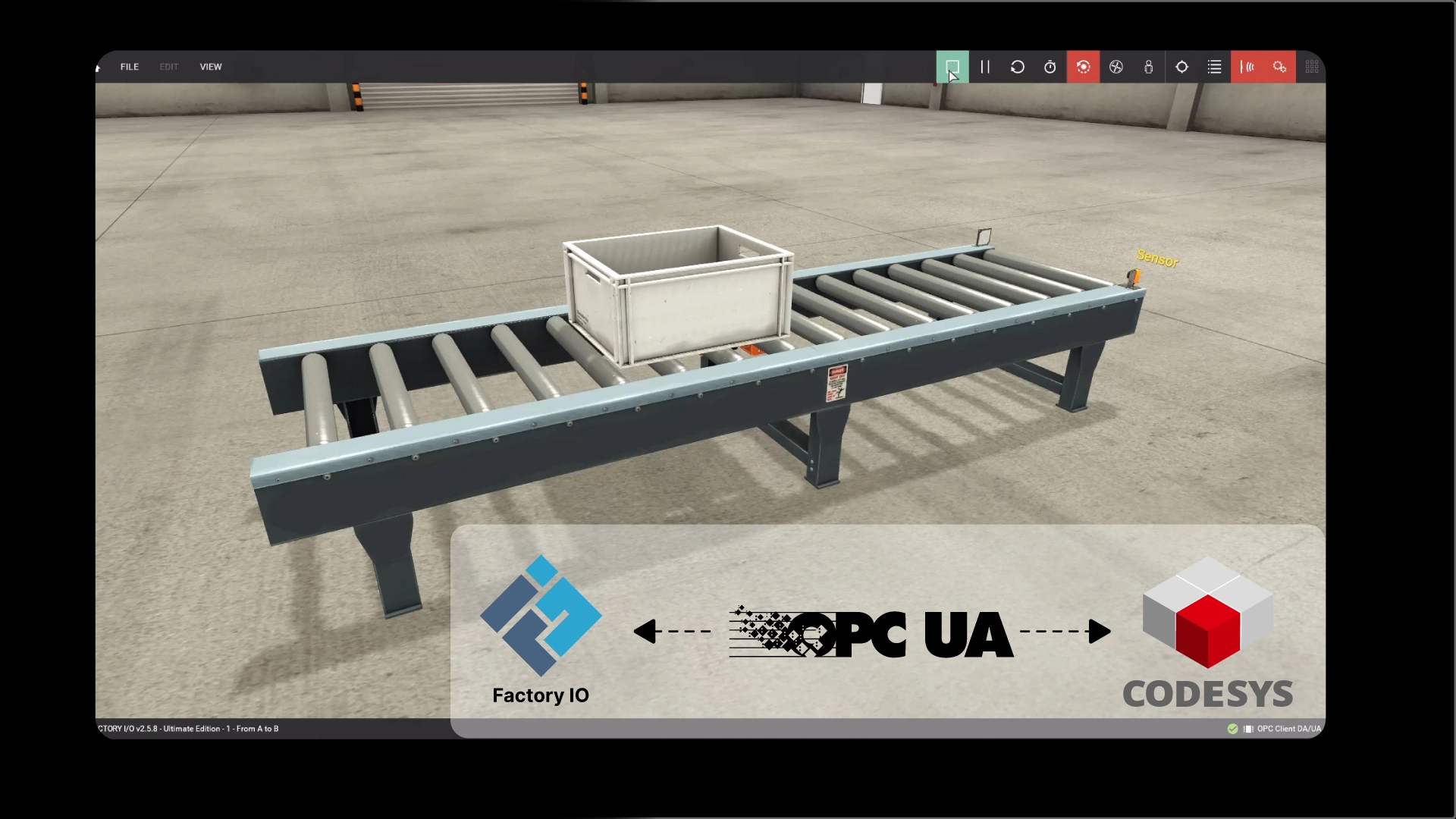 Connect CODESYS to Factory IO Using OPC UA - thumbnail