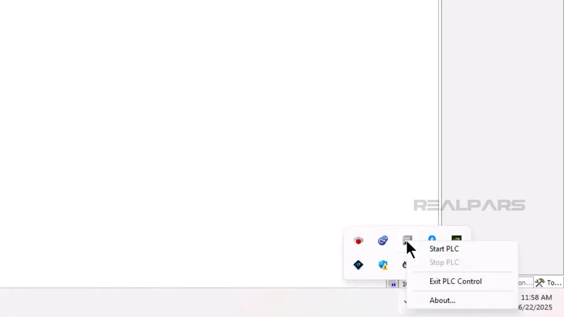 Start the CODESYS runtime