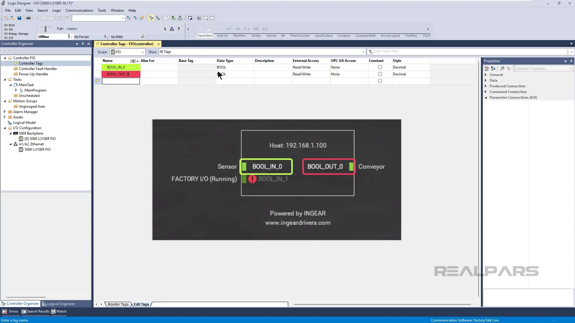 Configure tags in Studio 5000