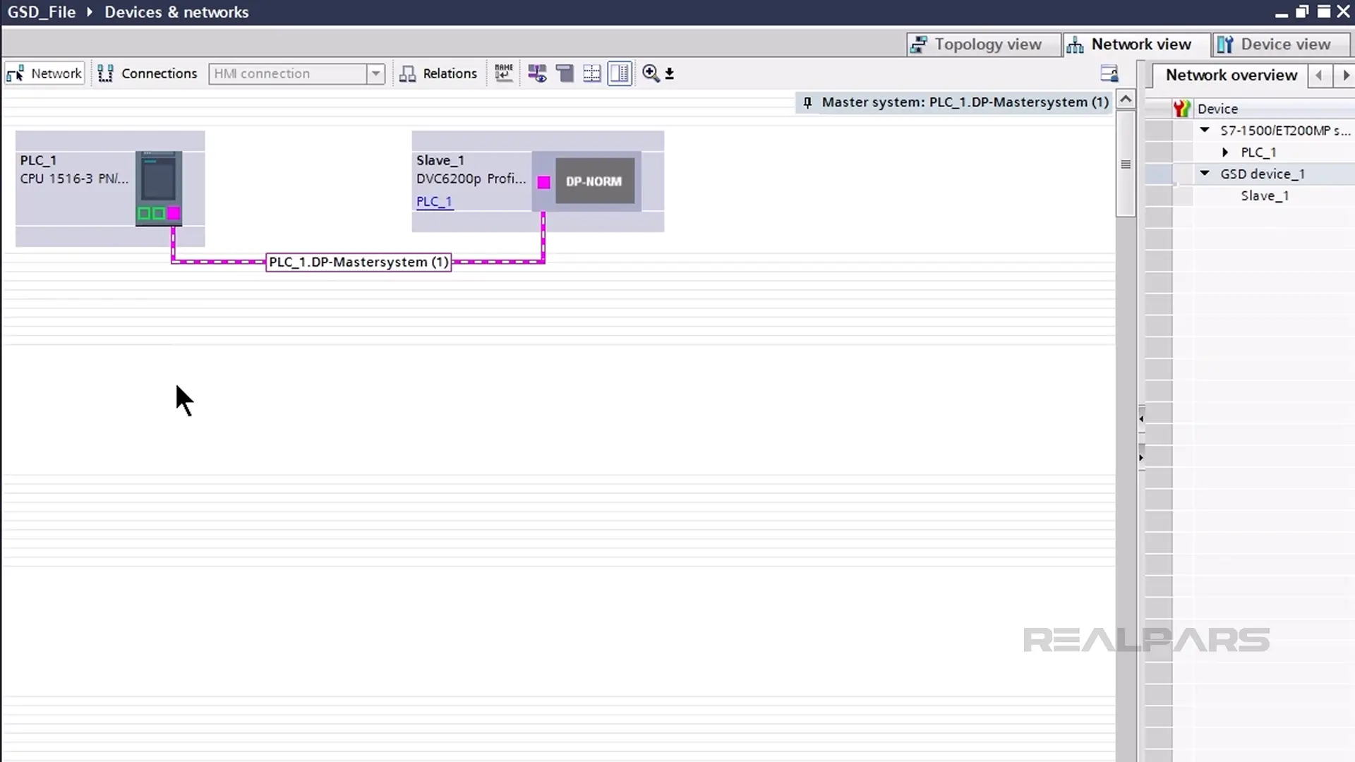 Connect the valve controller to the network.