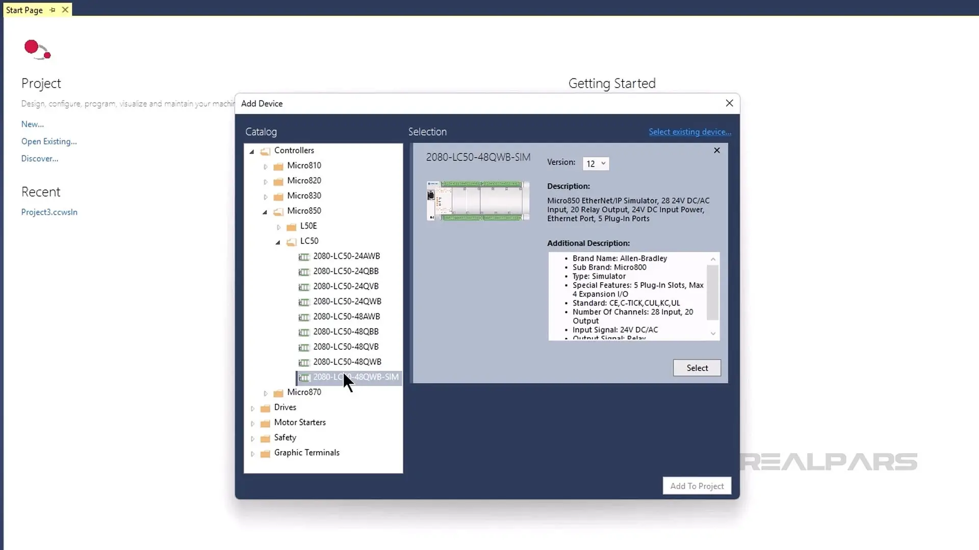 2080-LC50-48QWB-SIM PLC