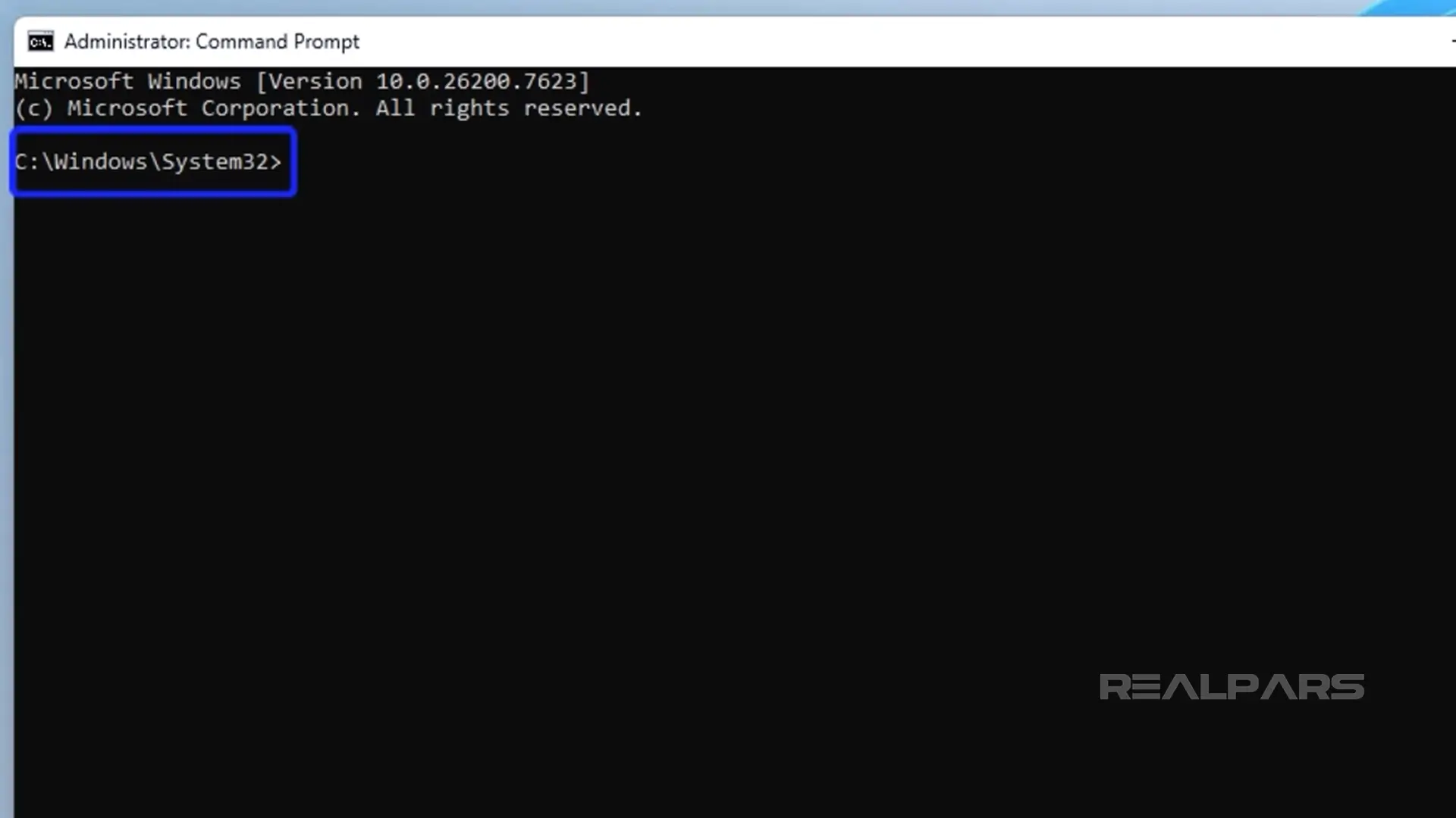 Command Prompt (CMD)