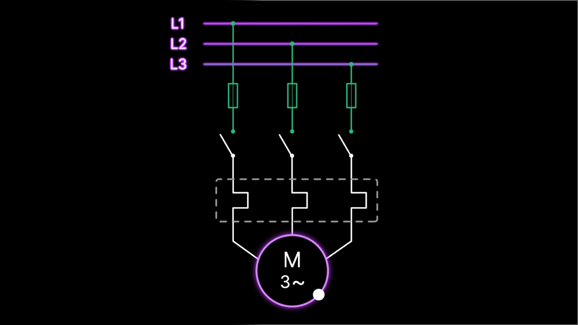 3-Phase Motor Wiring Diagram Basics 