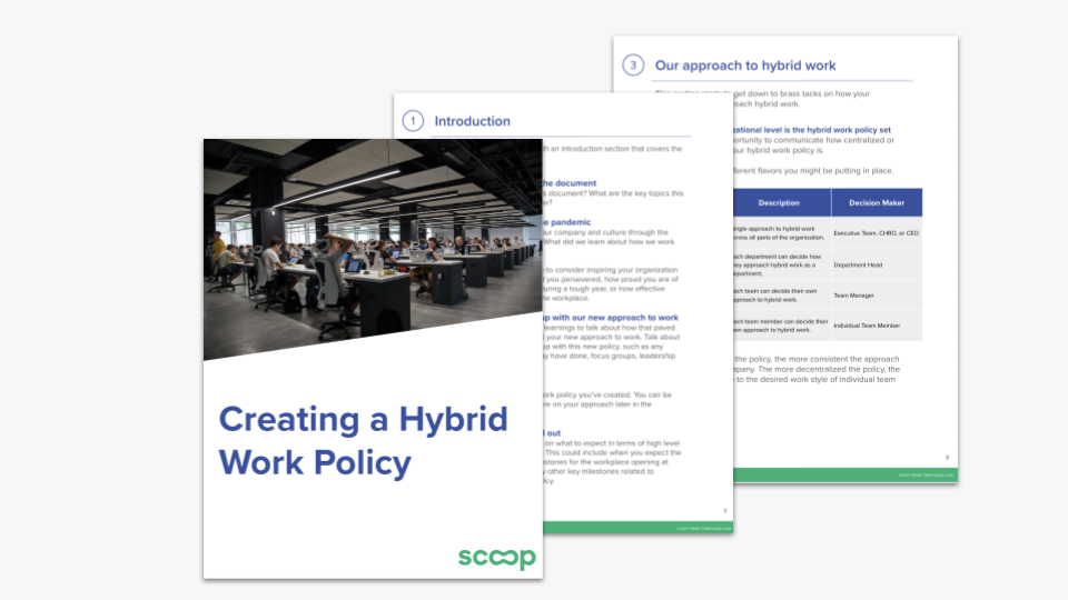eBook: Creating a Hybrid Work Policy