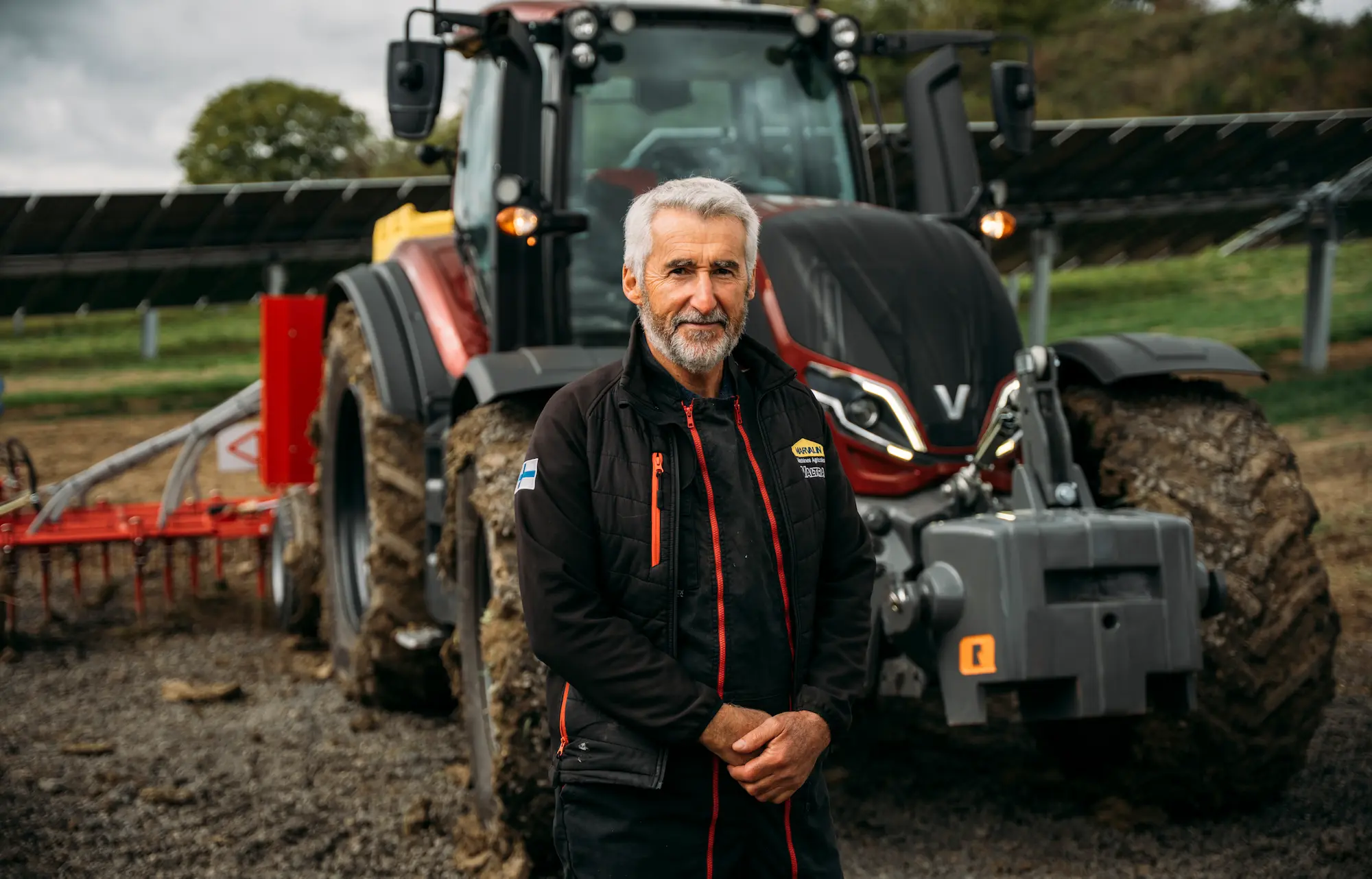 Hervé Malgat, exploitant agricole de Chadeleuf