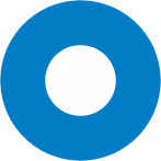 Blue radio button selected with white center.