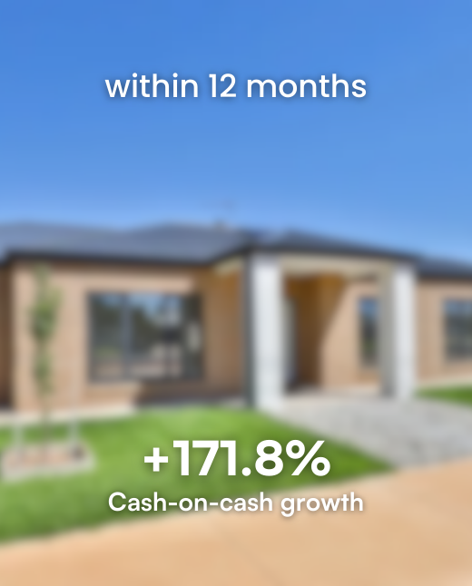 house property 7.05% yield on purchase price