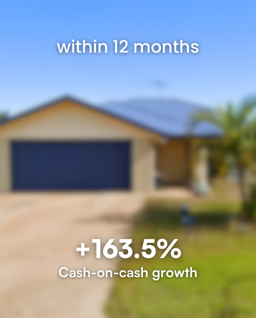 A house property yield on purchase price