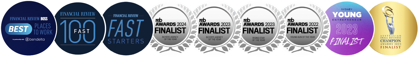 Top industry awards