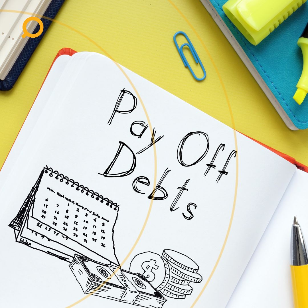 Pay debt written in a paper