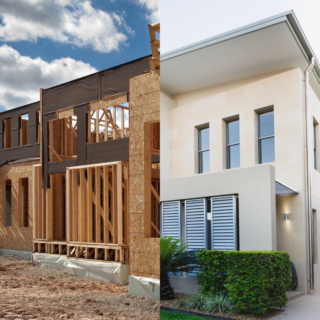 New build vs established property