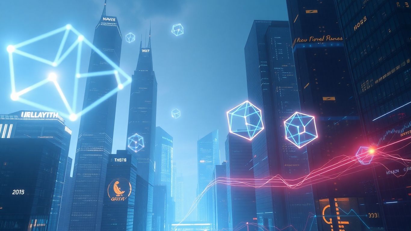 AI optimizing tokenized asset management and trading.