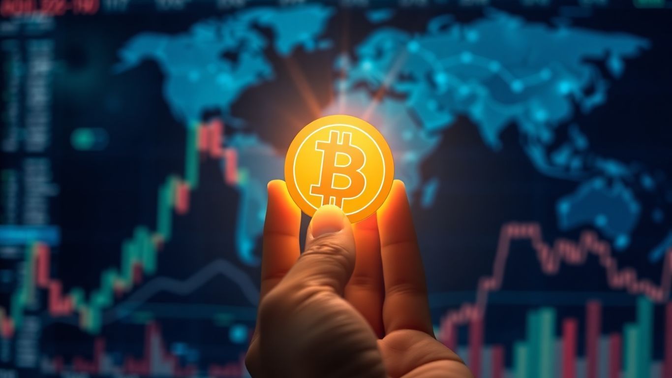 Digital token symbolizing democratized private equity investment.