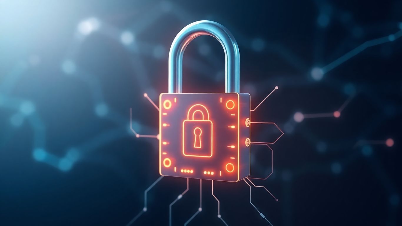 Blockchain securing intellectual property rights digitally.