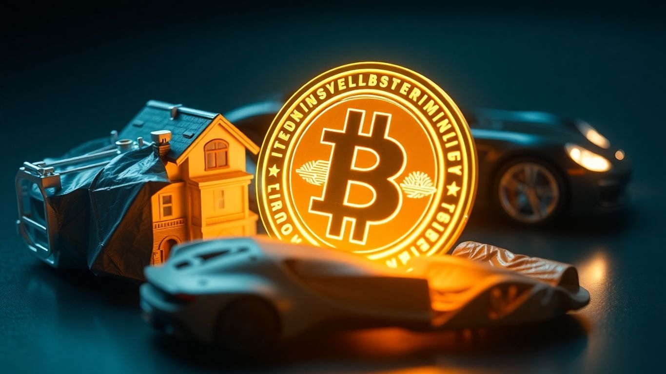 Physical asset linked to a digital NFT token.