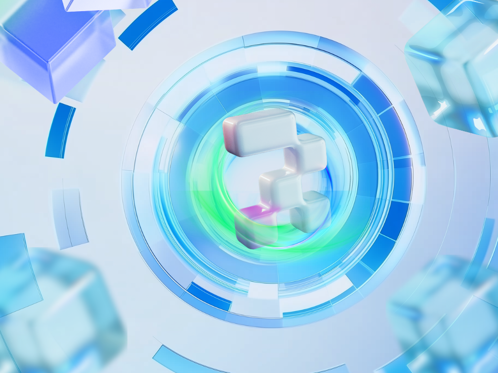 Colorful geometric shapes