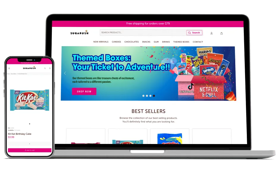 Search Engine Optimization That Put Sugarush on the Map