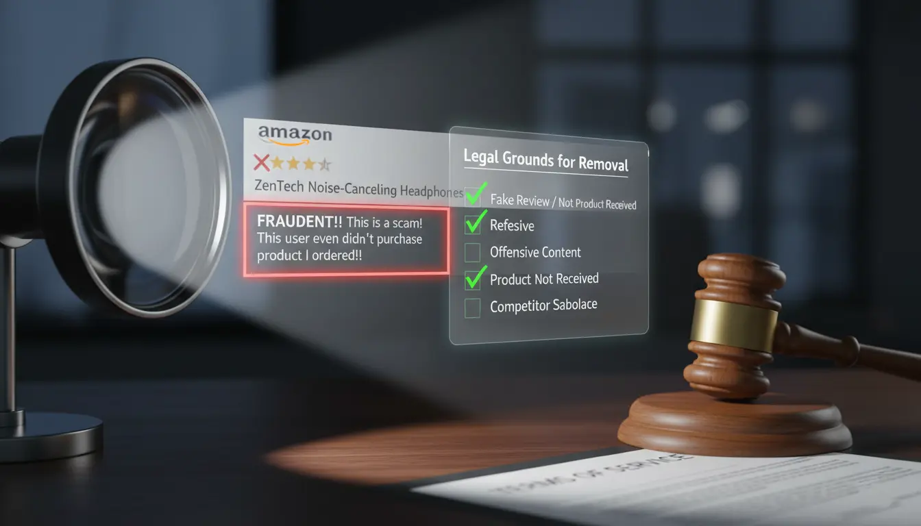 how to delete a negative review on amazon