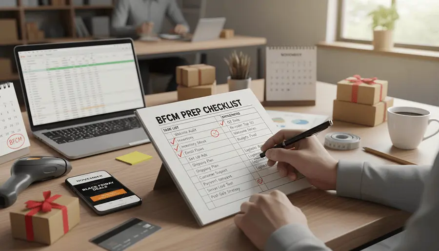 Black Friday preparation checklist