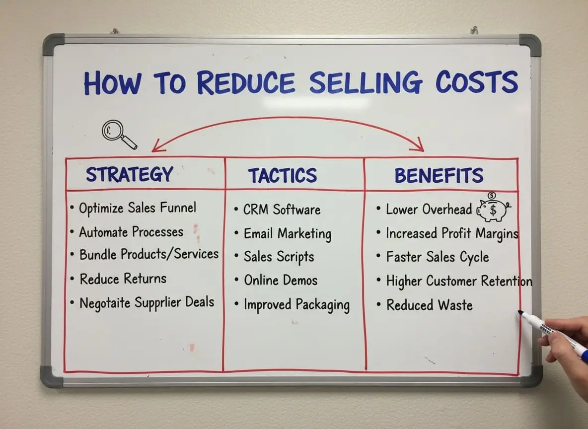 How to Reduce Selling Costs