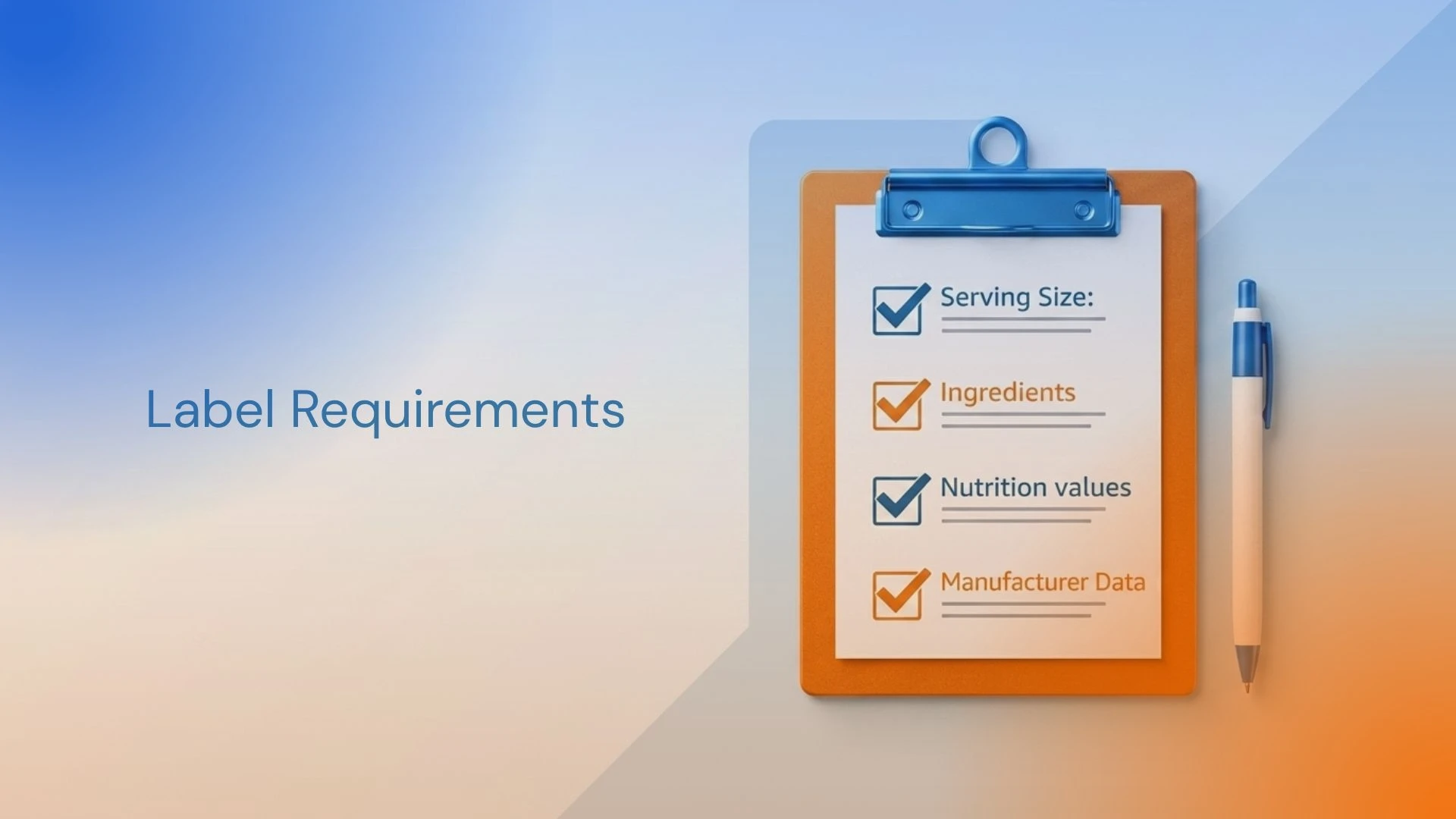 What Must a Supplement Facts Label Include?