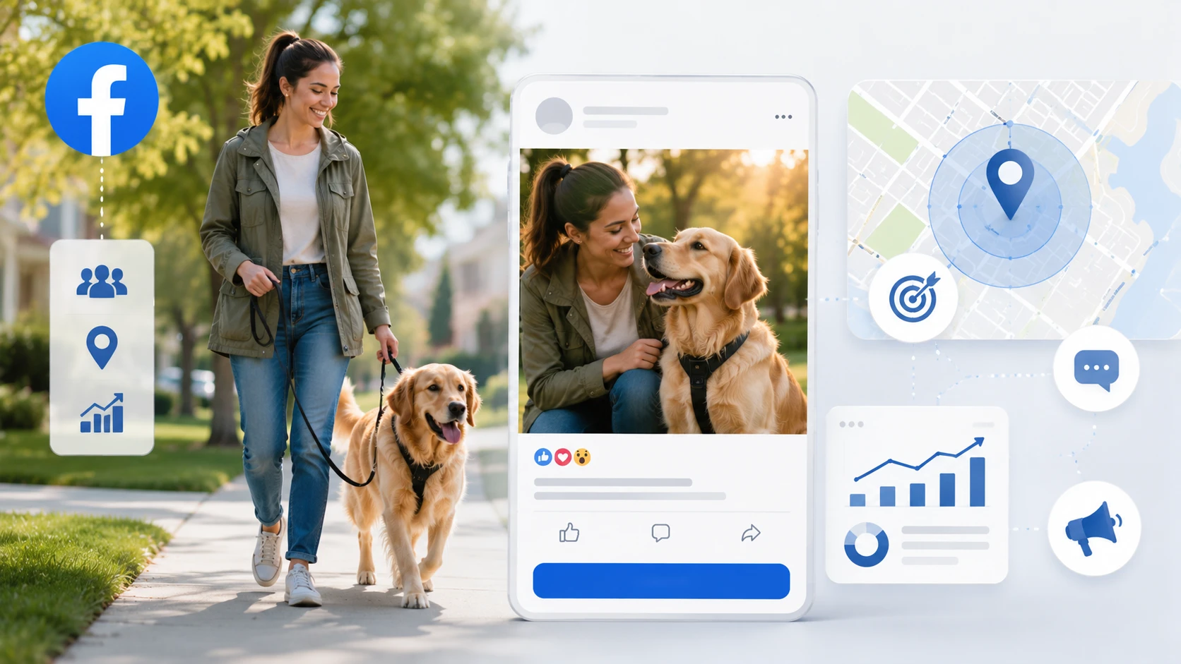 How to Advertise Dog Walking on Facebook With Paid Ads