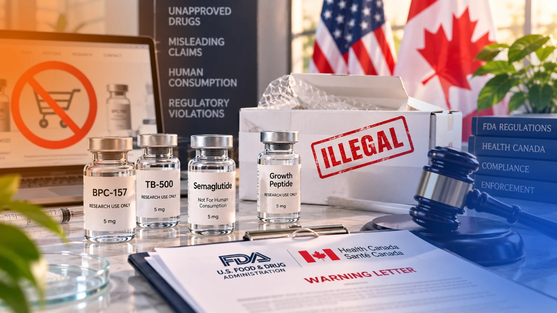 So What Is Illegal When It Comes to Selling Peptides?