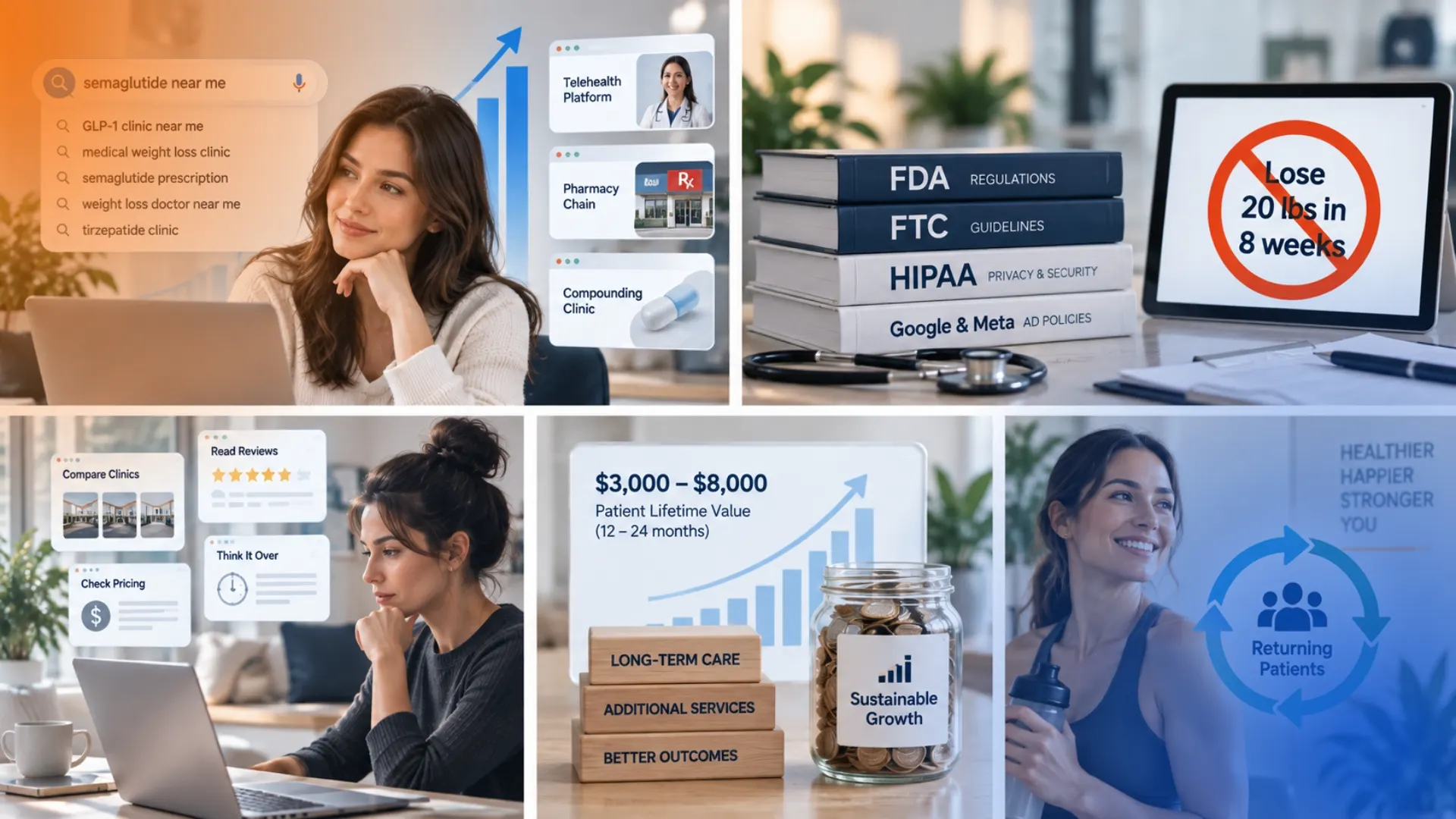 Why Weight Loss Clinic Lead Generation Is Different in 2026