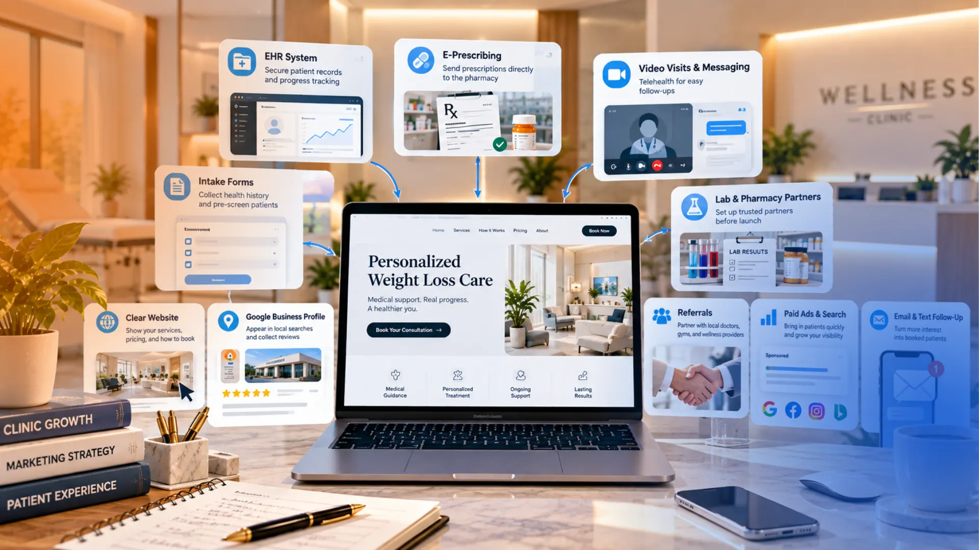 Set Up Your Systems and Get Your First Patients