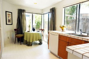 Kitchen - Staged with Eat - in Area