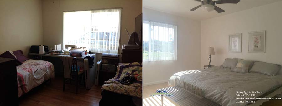 Bedroom Before and After